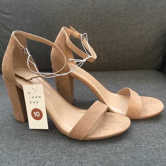 a new day Shoes - A New Day Nude Heels (new with tags)